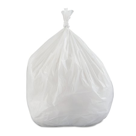 Inteplast Group 30 gal Trash Bags, 30 in x 36 in, Extra Heavy-Duty, 0.7 mil, White, 200 PK WSL3036XHW-2